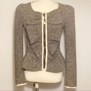 Anthropologie career jacket size 2